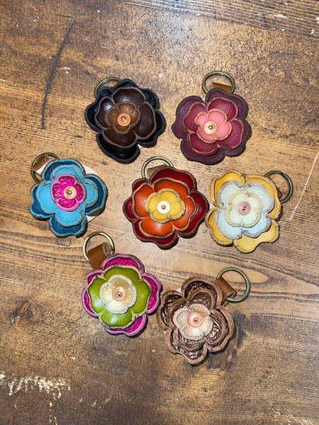 Mini Flower Keychains