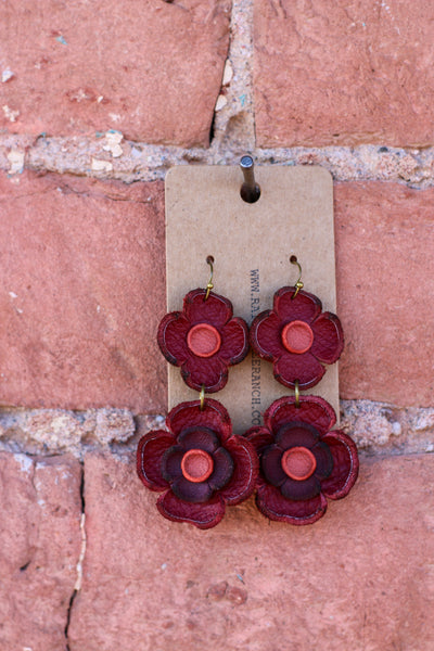 Double Flower Earrings
