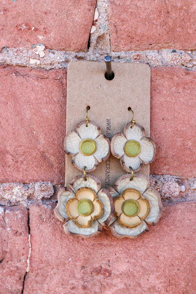 Double Flower Earrings