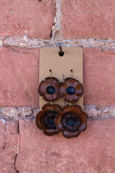 Double Flower Earrings