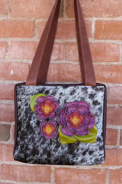 Cowhide & Leather Travel Case