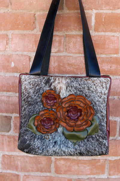 Cowhide & Leather Travel Case