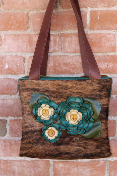 Cowhide & Leather Travel Case