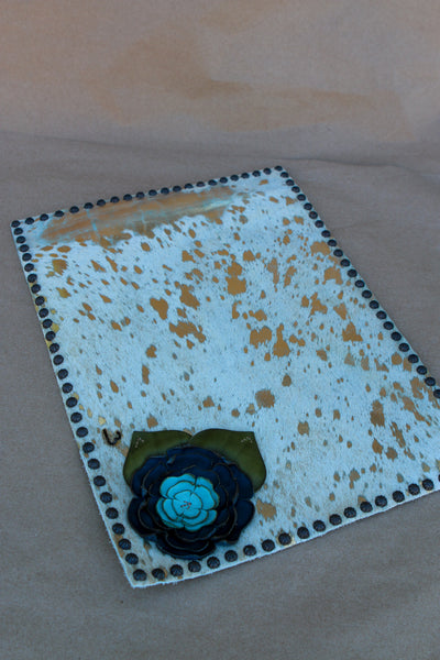 12 x 16 Cowhide Centerpiece